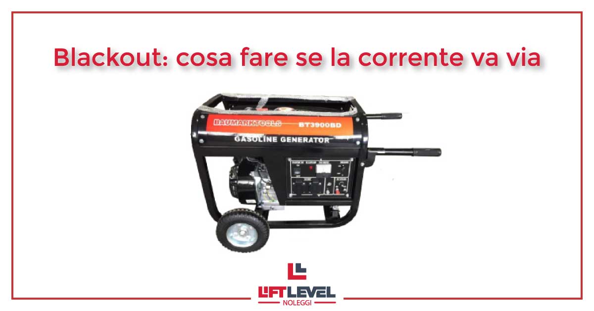 Blackout: cosa fare se la corrente va via Blackout: cosa fare se la corrente va via