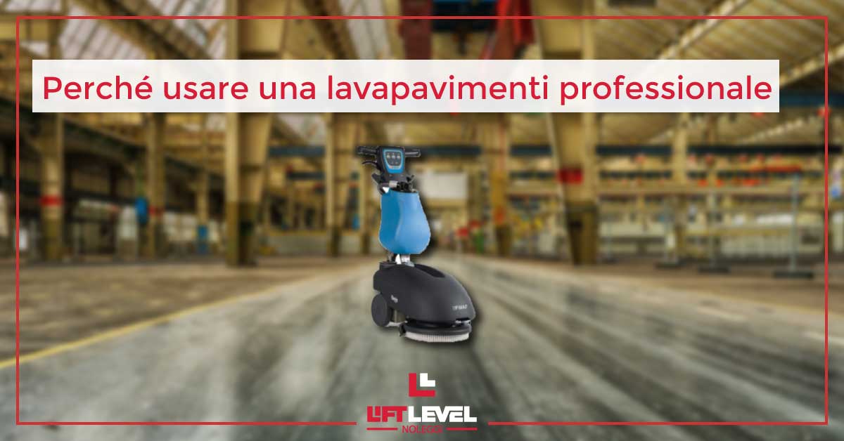 Lavapavimenti professionale